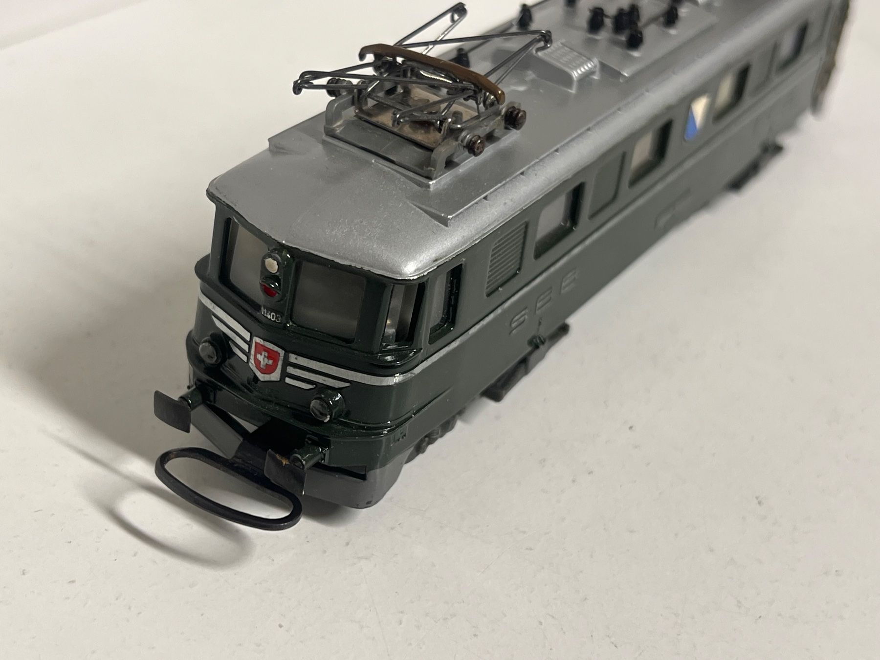 Wesa Modellini di ferrovie: Wesa Ae 6/6 SBB CFF – Usato da Geroldswil venduto da TopTrain54 2