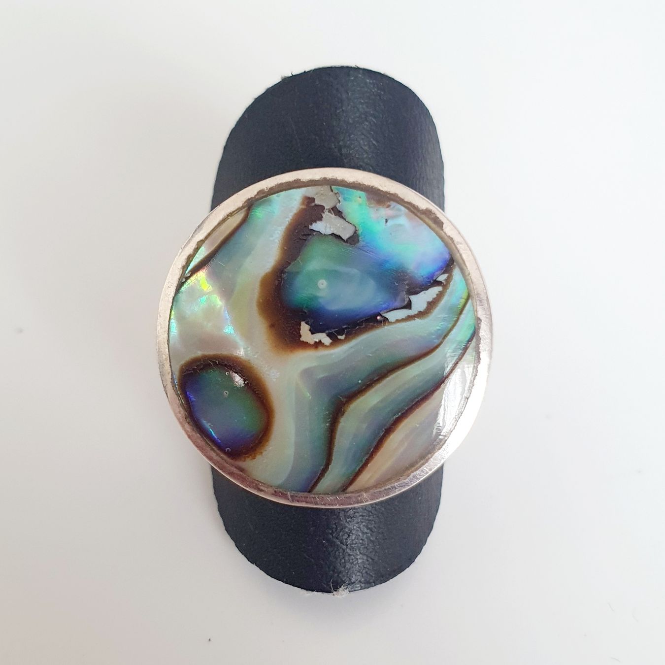 Anelli: Ring Silber mit Abalone Grösse 17.8 mm 925 Silber – Usato da Kreuzlingen venduto da Wunderkiste123 3