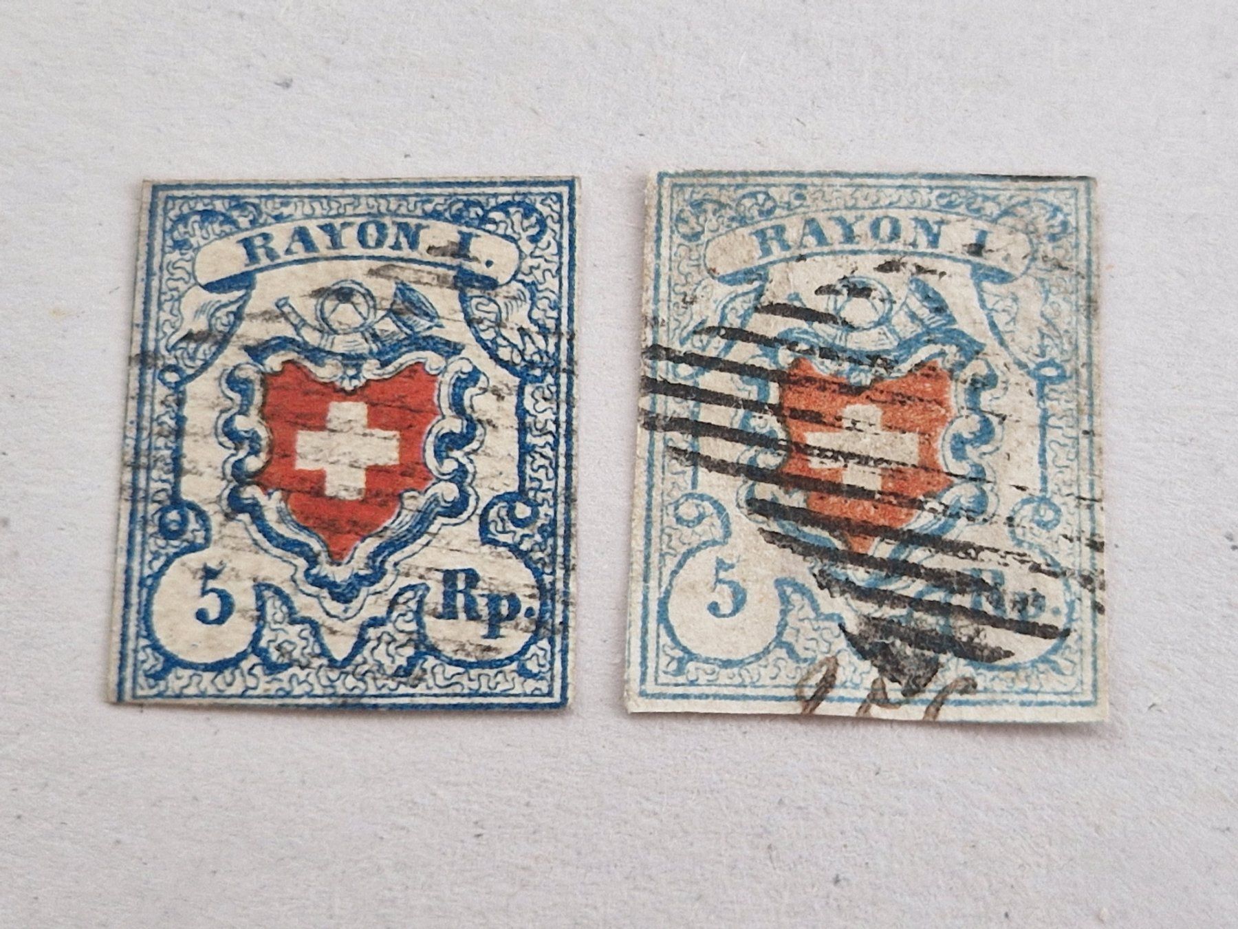 Tutti i francobolli: Rayon 17II, 2 St. ab 1.- – Usato da Burgdorf venduto da Glossy01