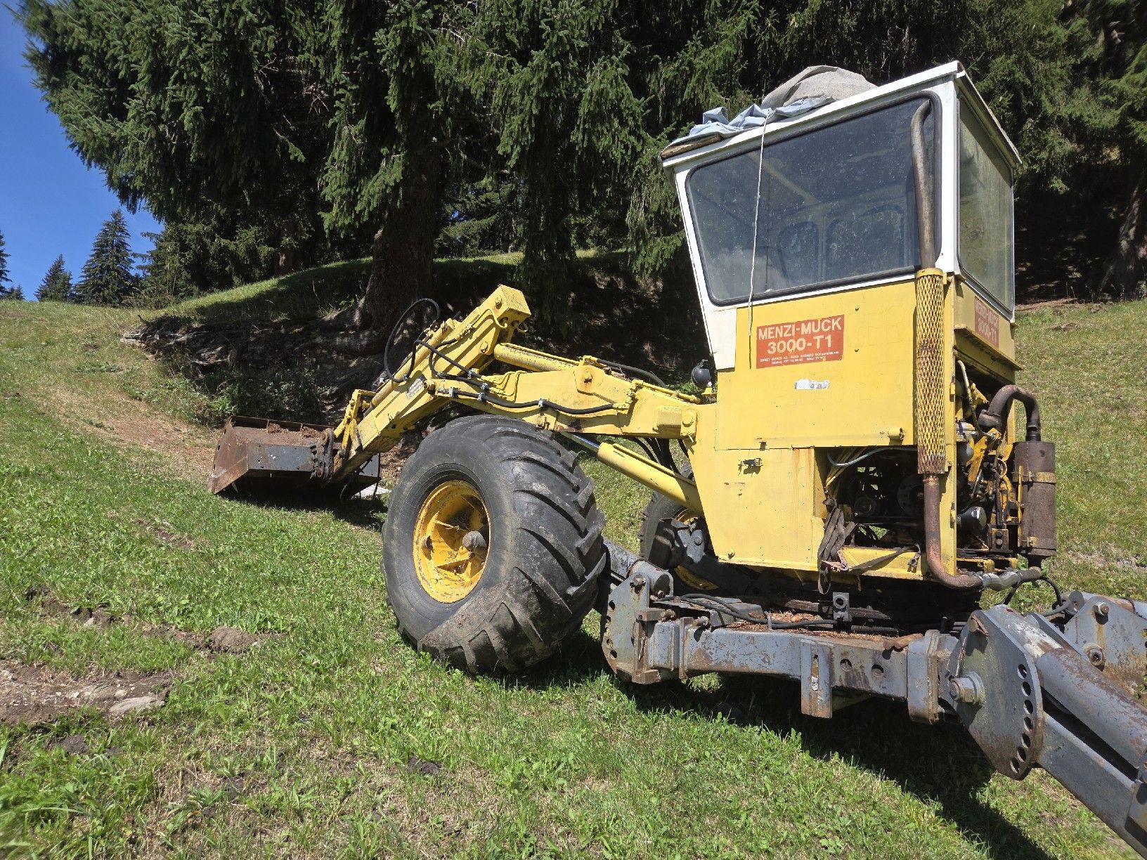 Menzi Muck Escavatori: Menzi Muck – Usato da Saas im Prättigau venduto da Tanne67