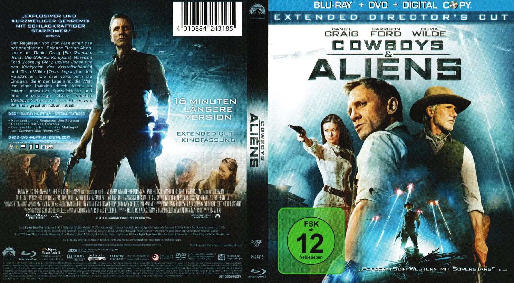 Alle DVDs: Blu-Ray - Cowboys & Aliens – Gebraucht aus Langnau am Albis von MediaRescuerKeLoX