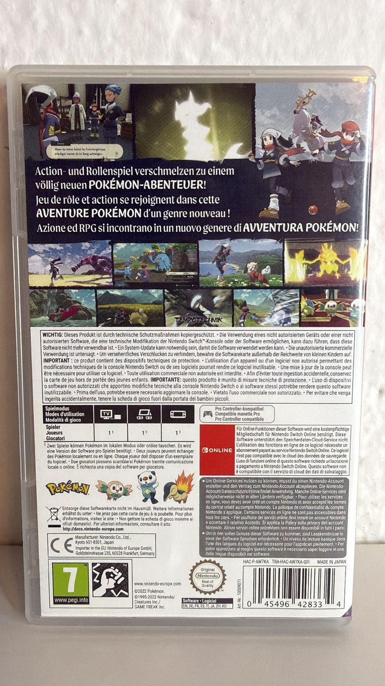 Giochi: Pokémon Legenden Arceus Nintendo Switch – Usato da Ehrendingen venduto da lax21 1