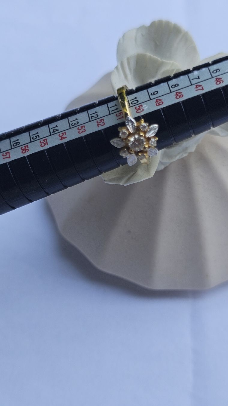 Anelli: GOLD Ring mit Diamanten – Nuovo e nell'imballaggio originale da Effretikon venduto da rinuom01 5