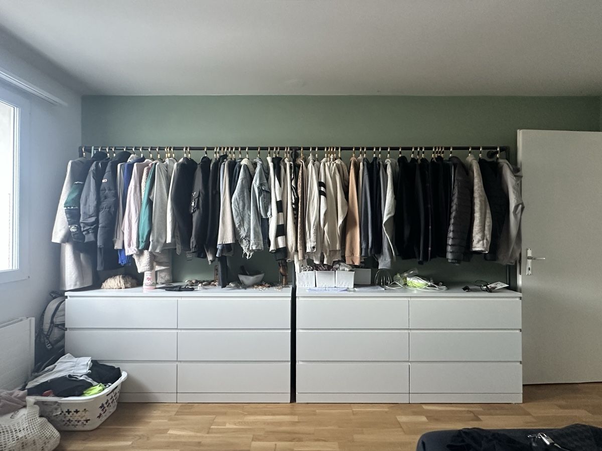 Guardaroba: Kleiderstange für Ikea Möbel – Usato da Nidau venduto da lui_9w2t 1