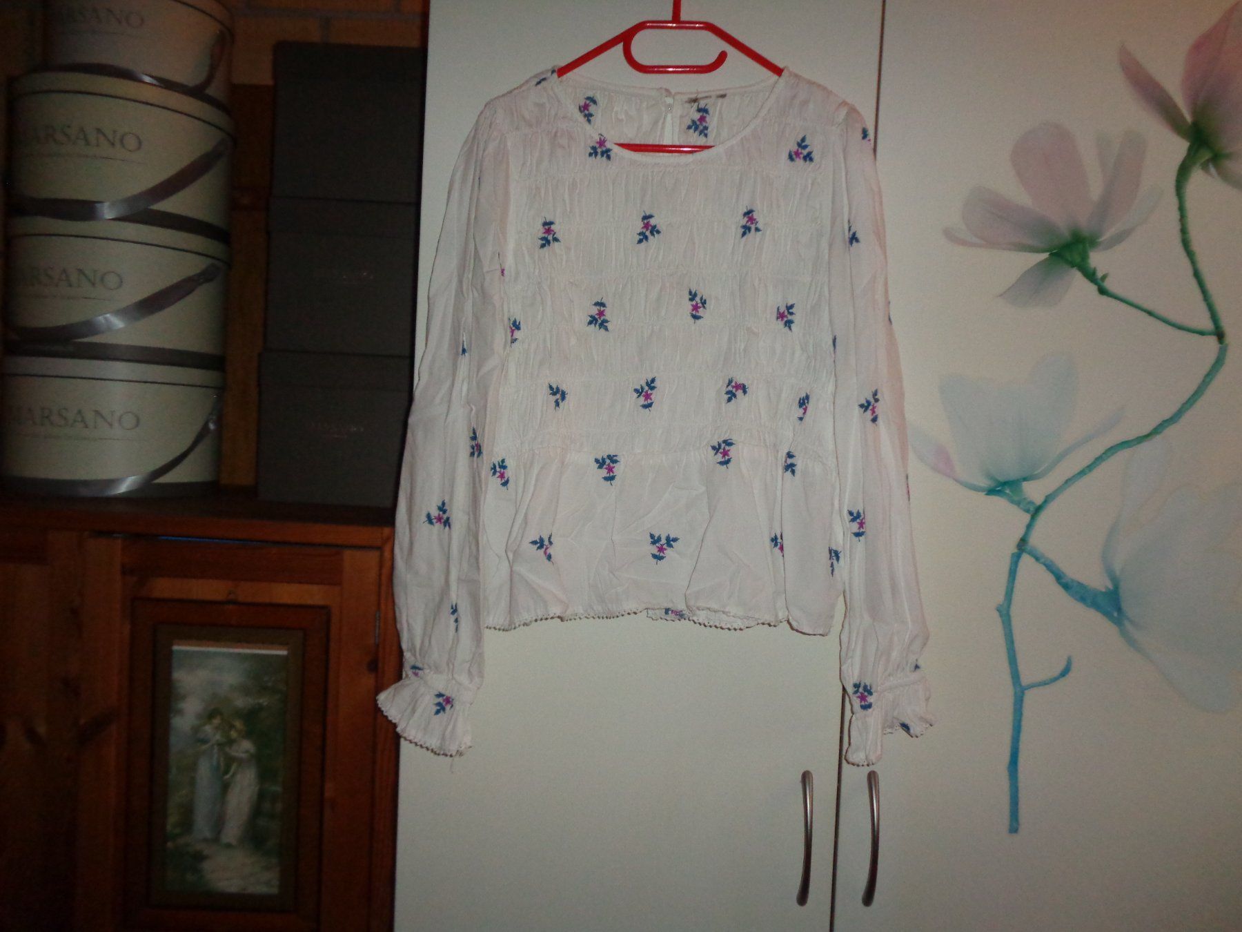 Camicette: *** Bluse mit Stickerei *** – Usato da Othmarsingen venduto da Leuchtturmlady