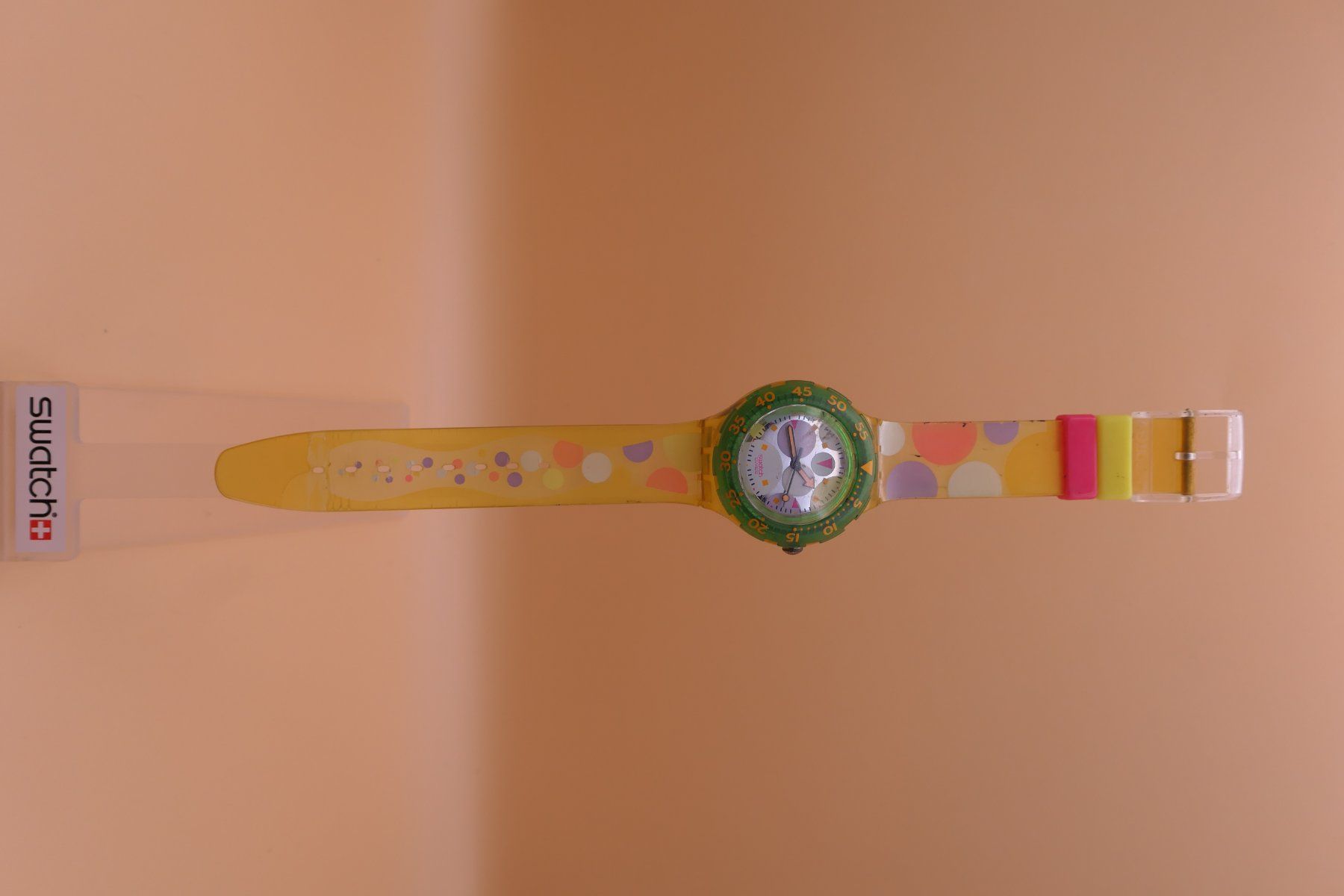 Swatch Orologi: Swatch Scuba 200 "Sea Grapes" SDK105, neue Batterie – Usato da Thun venduto da CHRONOTIKA 3
