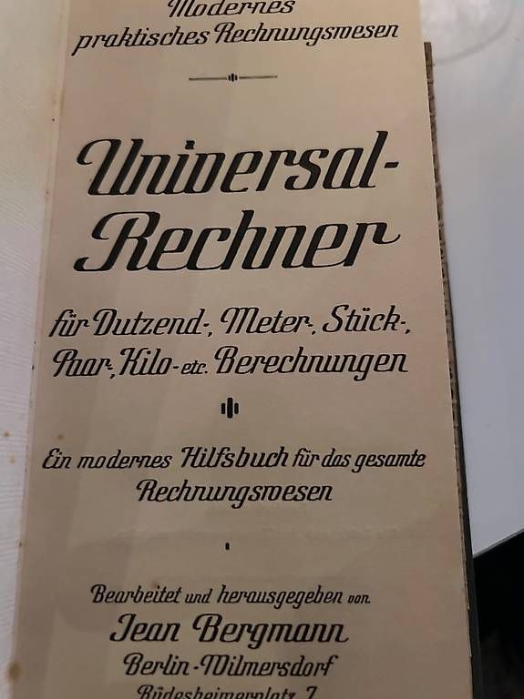 Calcolatrici tascabili: Universal Rechner – Usato da Altdorf UR venduto da tho_b9hw 2