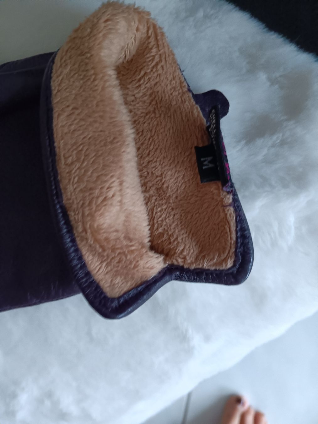 Handschuhe & Handstulpen: Winterhandschuhe aus Leder, dunkelbraun, Grösse M – Gebraucht aus Stansstad von leoni66 1