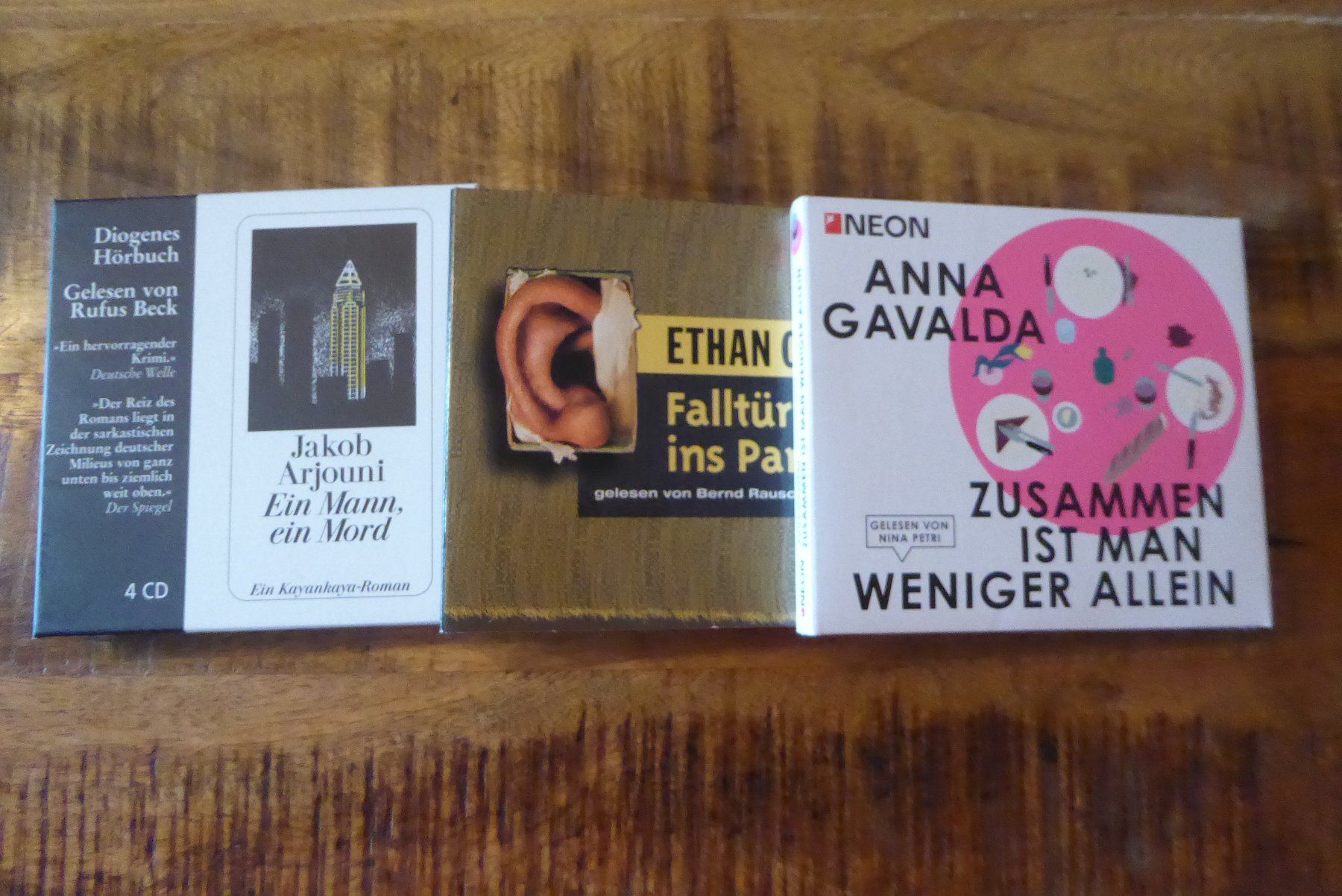 Hörbücher: 3 Höhrbücher – Gebraucht aus Sargans von Benziner 2