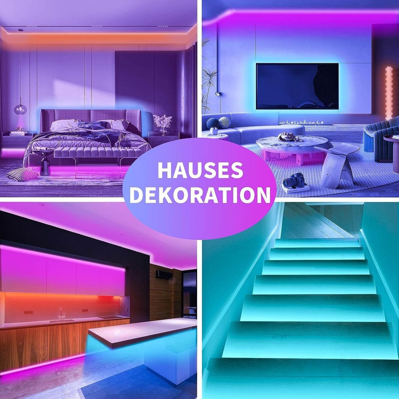 Ghirlande e barre luminose: Led Strip 30m RGB – Nuovo e nell'imballaggio originale da Nuglar venduto da SaleRitter 4