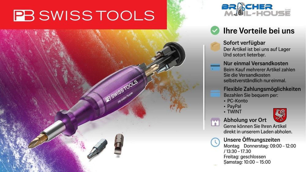 PB Swiss Tools Insider PB 6464 purple (Neu und originalverpackt) in ...