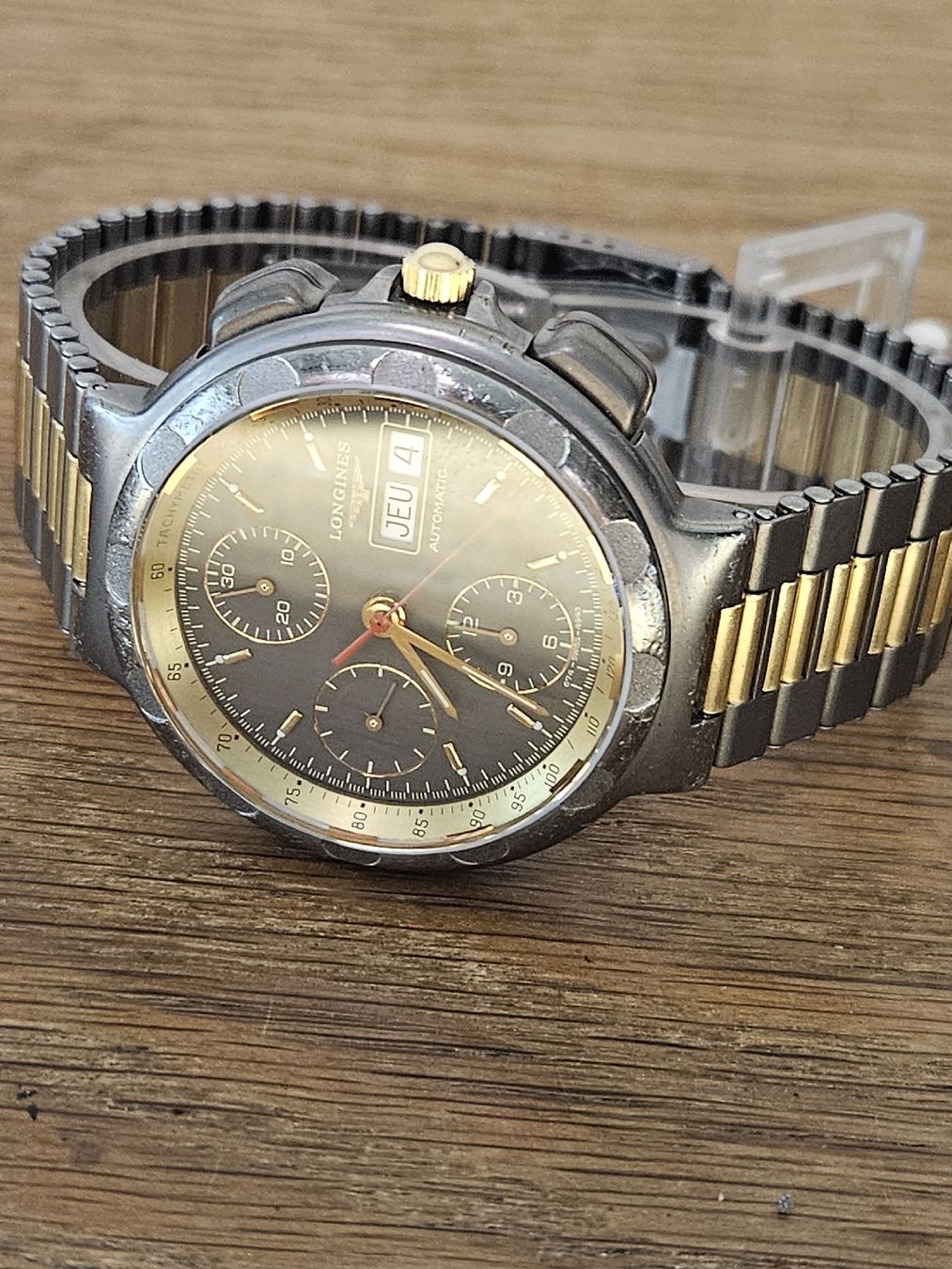 Longines Orologi: Longines Conquest Automatic Herrenuhr Chronograph 40mm – Usato da Flamatt venduto da pie_f9zm 7
