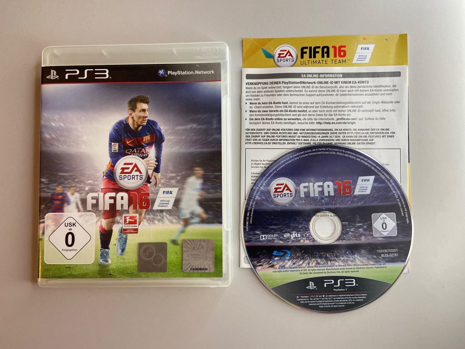 Sony Spiele: Fifa 16 - PS3 – Gebraucht aus St.gallen von taduz