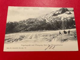 1905 / Nägelisgrätli und Übergang über den Rhonegletscher