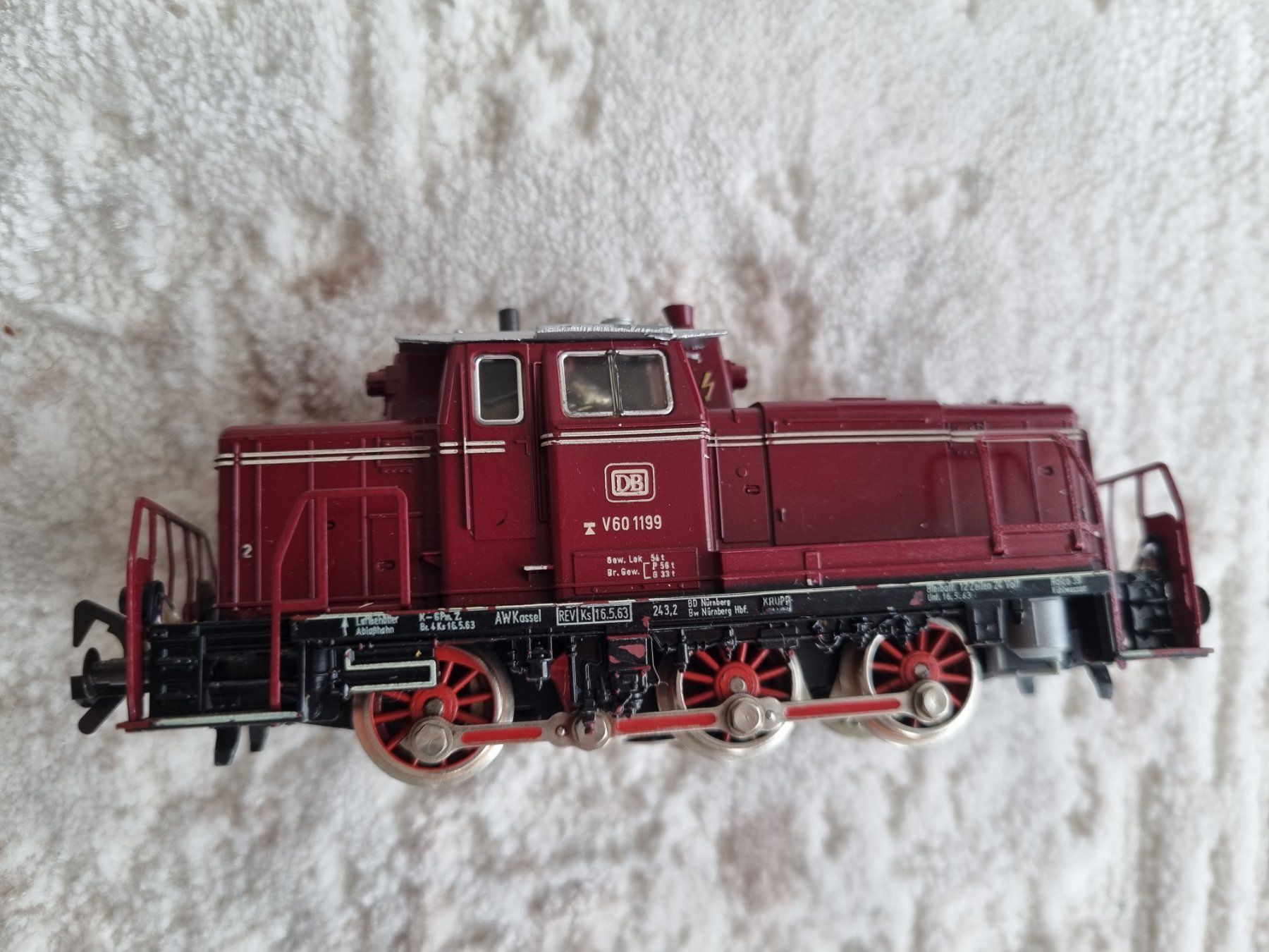 Fleischmann Modelleisenbahnen: Fleischmann V60 DB 1379 OVP – Gebraucht aus Zürich von nibadi 6