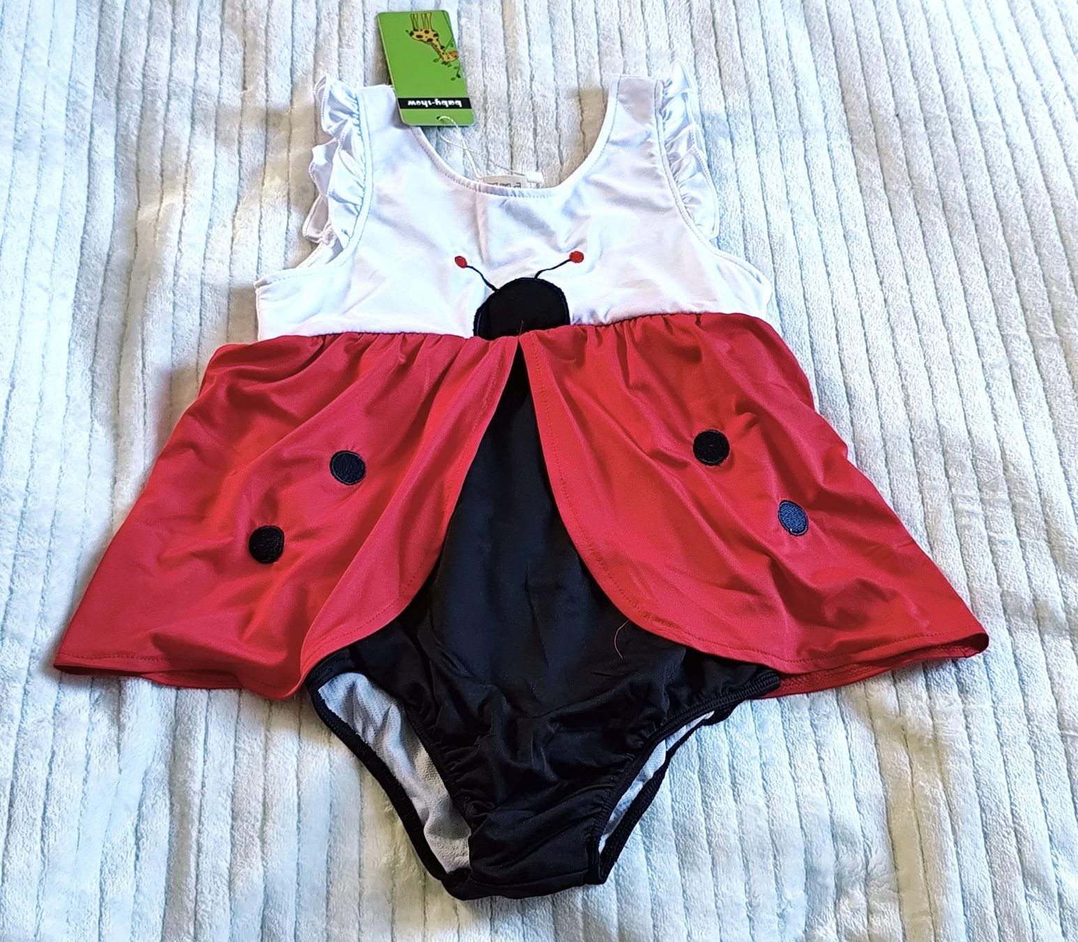 Costumi da bagno & Bikini: Marienkäfer Badekleid oder Kostüm Mädchen – Nuovo e nell'imballaggio originale da Bettingen venduto da hamau2012
