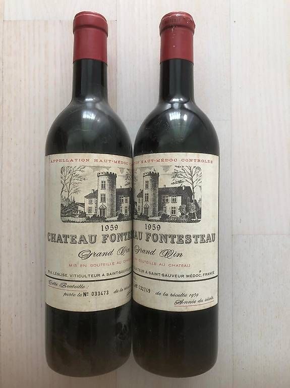Vino: Bordeaux Wein 1959 – Usato da Kriens venduto da ENotte
