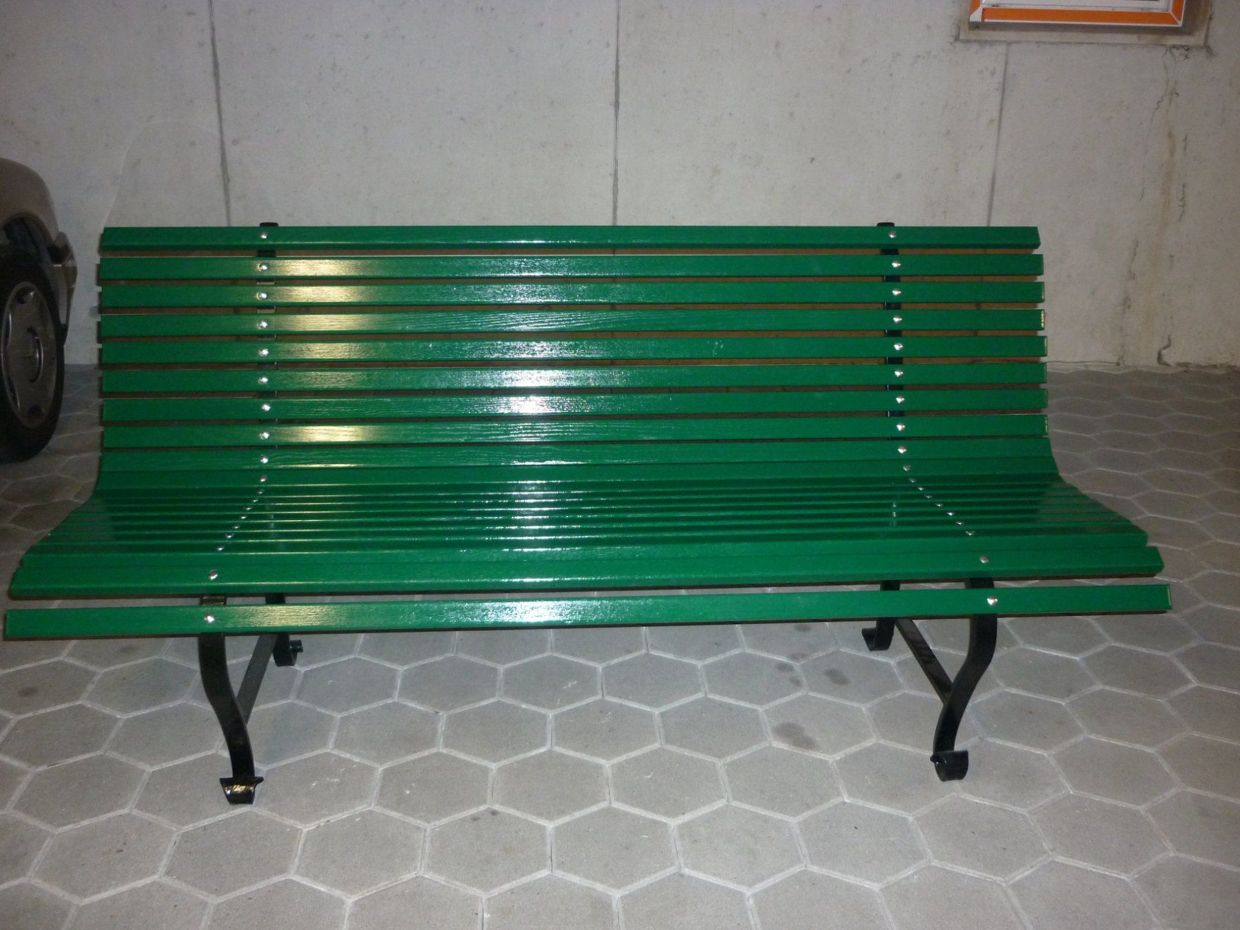 Panchine: Grüner Gartenbank – Nuovo e nell'imballaggio originale da Auw venduto da graufuss
