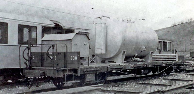 Friho Modellini di ferrovie: MOB Rko 830 mit Zementsilo, HOm – Nuovo e nell'imballaggio originale da Lenk im Simmental venduto da MOB-41 1
