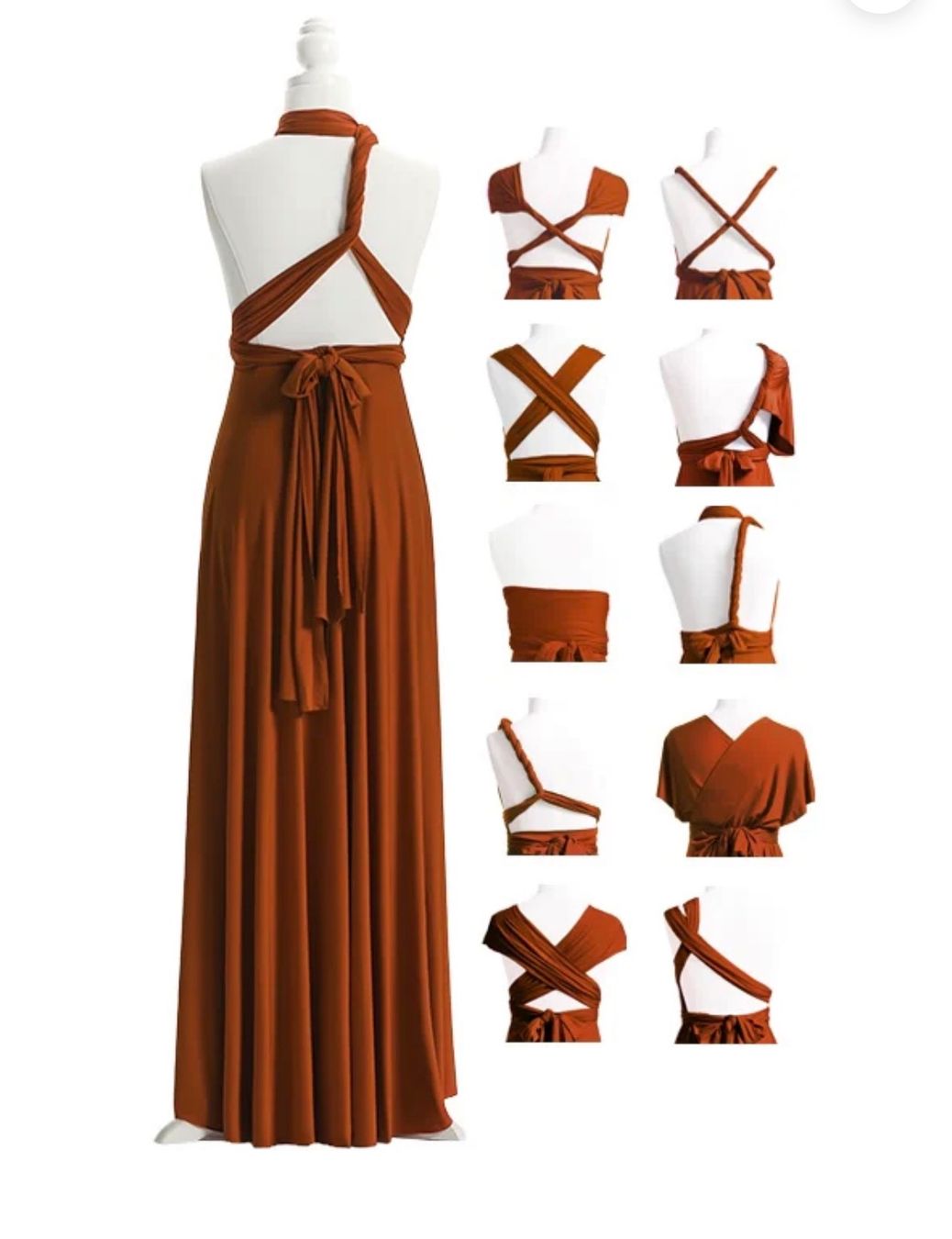 Kleider: Robe Multiway Infinity Dress – Neu und originalverpackt aus Genève von Annilu 6