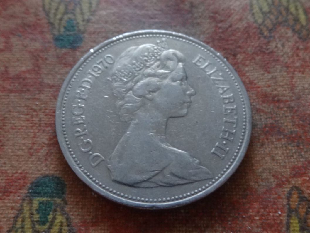 Alle Münzen: ROYAUME-UNI  10 Pence  1970 – Gebraucht aus Romanel-sur-Lausanne von Swift13