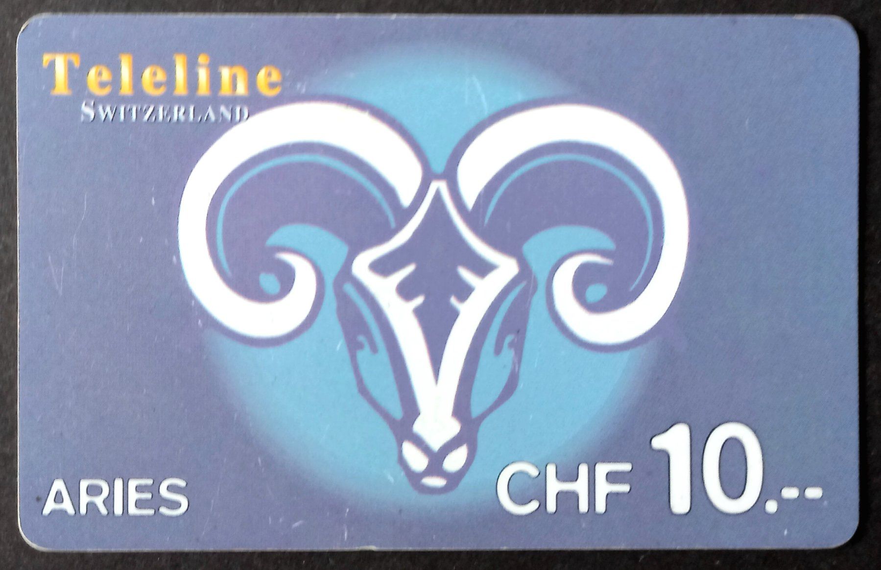 Schede telefoniche: Taxcard Phonecard - Widder - CH – Usato da Niederuzwil venduto da lubimaja