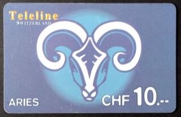 Taxcard Phonecard - Widder - CH