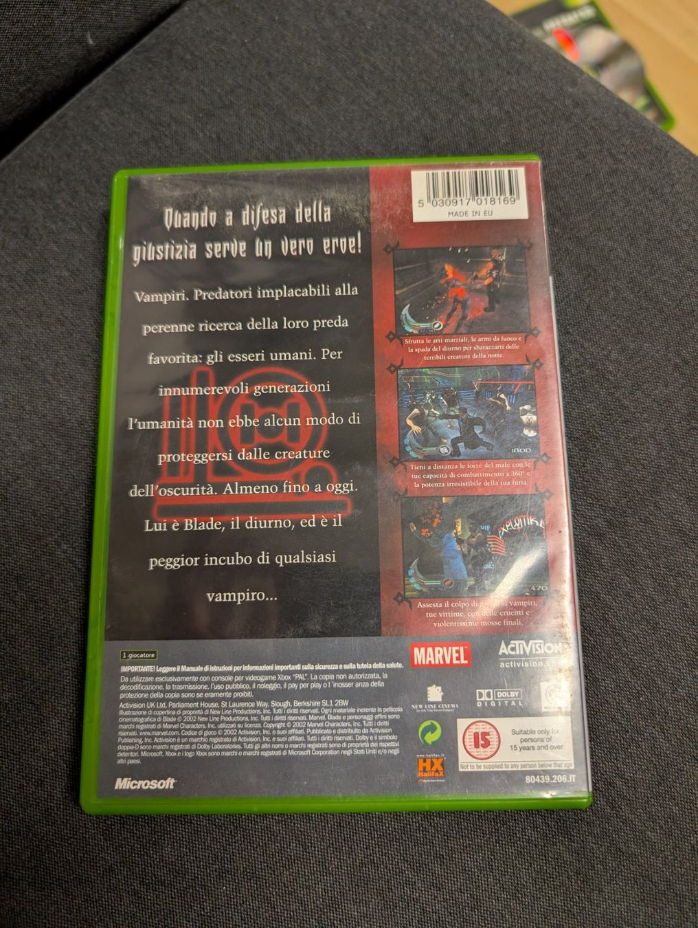 Jeux: Blade II Microsoft Xbox – D'occasion à Giubiasco par Ticinerd 1