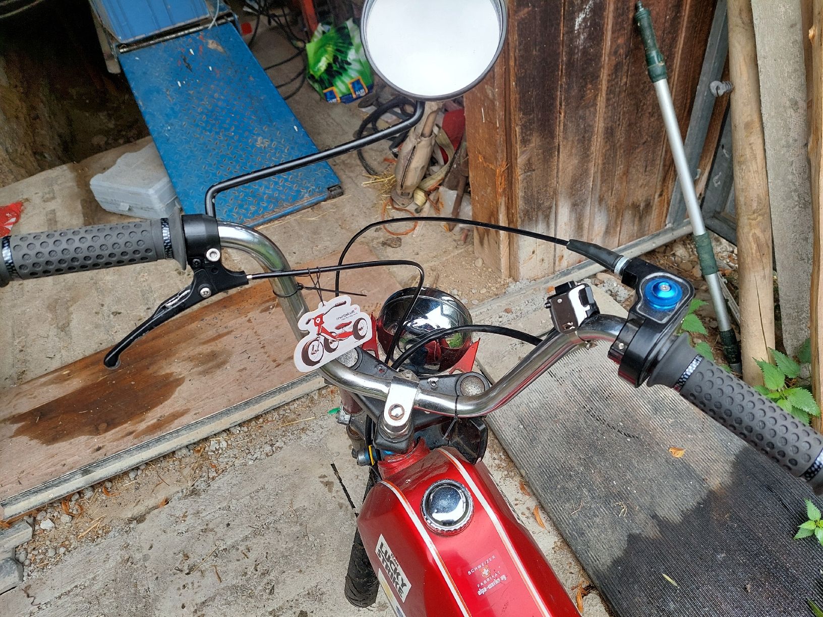 Sachs Mofas: Mofa Sachs 503 rot blau  – Gebraucht aus St. Urban von pon_lj2k 1