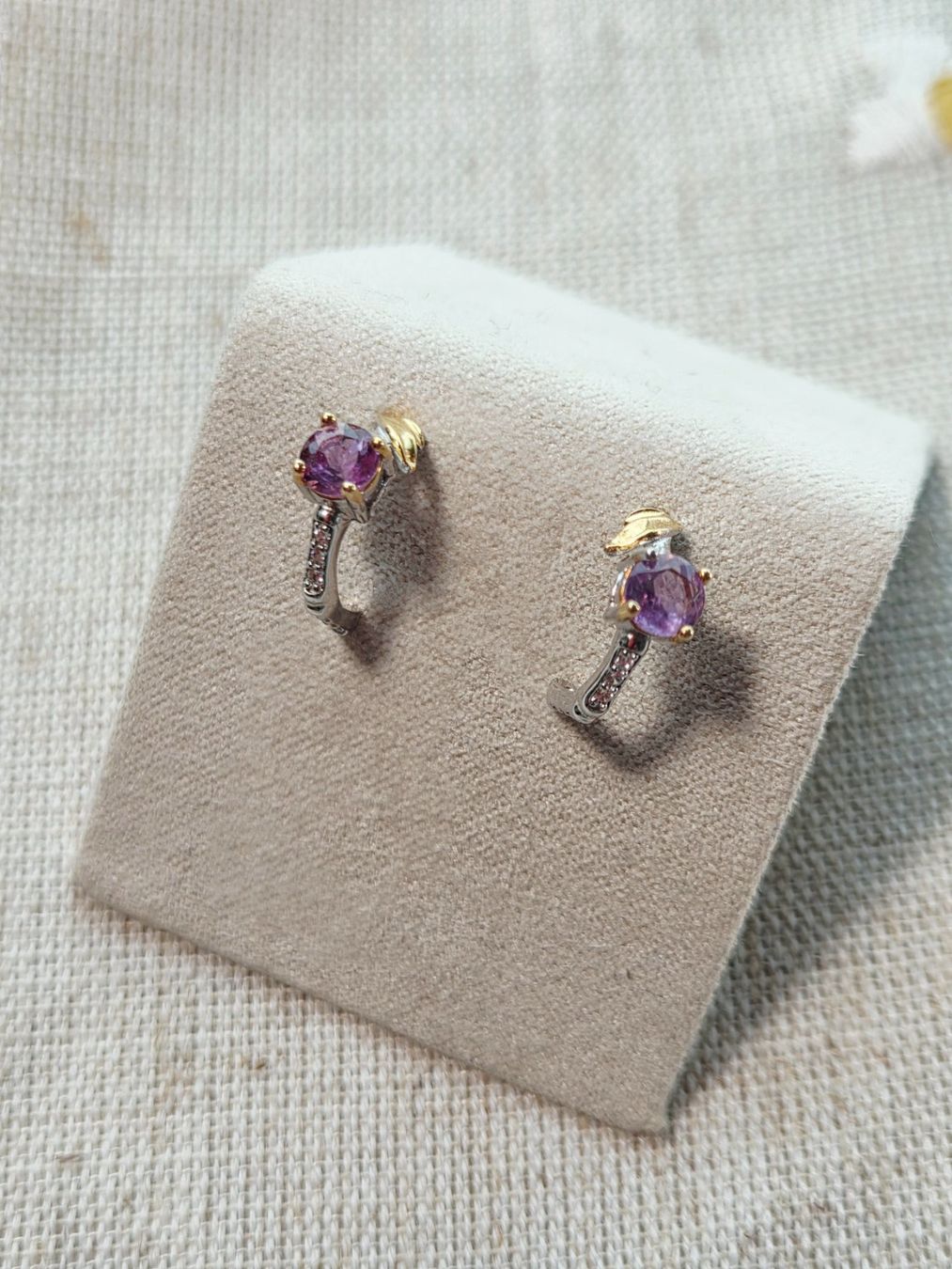 Orecchini pendenti & Orecchini a lobo: NEW - S925 Amethyst Earrings – Nuovo (secondo la descrizione) da Zürich venduto da cin_wcf6 1