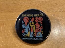 Talking Heads Pin Anstecker  Punk Metal Rock Band