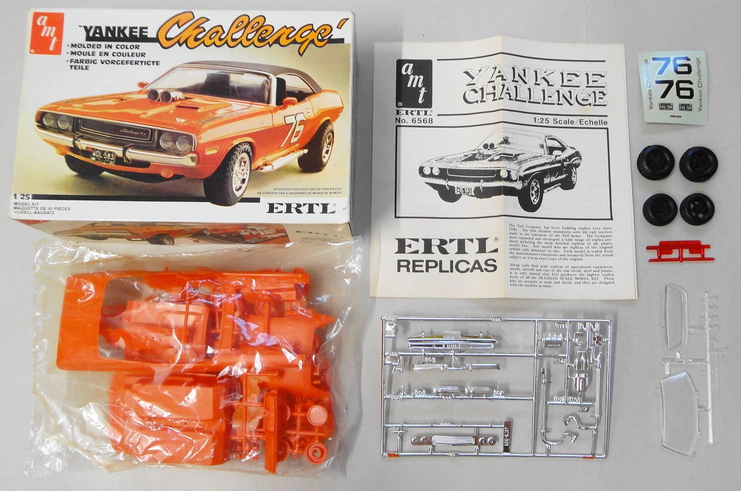 Kit di modellismo & Modellini statici: AMT 1970 DODGE CHALLENGER 1:25 – Nuovo (secondo la descrizione) da Frümsen venduto da Malibu69 1