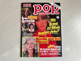 POP 16.1979 komplett Poster FARRAH FAWCETT OLIVIA NEWTON JOH