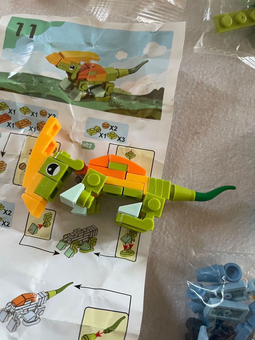 Giocattoli: Fake-Lego: Set Dinosaurier – Usato da Cham venduto da 2eye 1