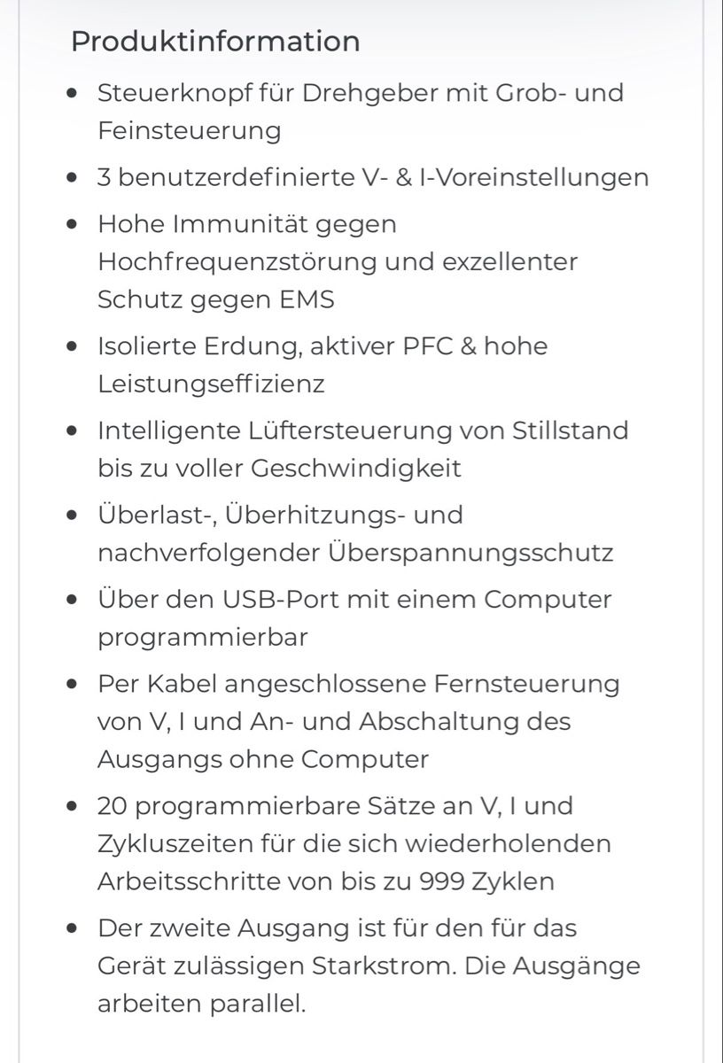 Tutti gli attrezzi: Netzgerät Labor – Usato da Wangen SZ venduto da ca018 3
