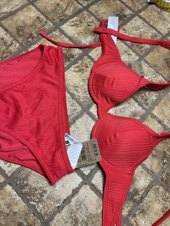 Costume da bagno Tezenis rosso-tgS/M-nuovo