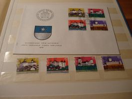 Pro Patria 1976, FDC + Satz gestempelt