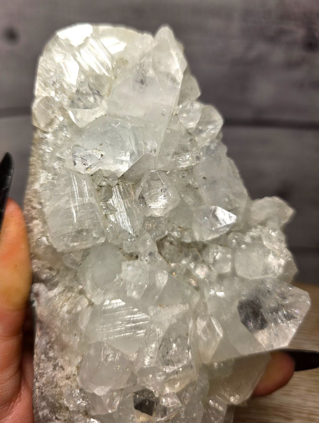 Minerali & Pietre curative: Apophyllit Stufe 836g – Nuovo e nell'imballaggio originale da Matzingen venduto da Shay_Crystalz 2