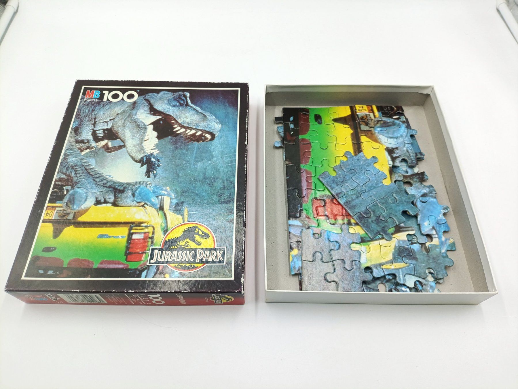 Puzzle: Jurassic Park Puzzle MB 1993 – Usato da Wil SG venduto da Donaldus 5