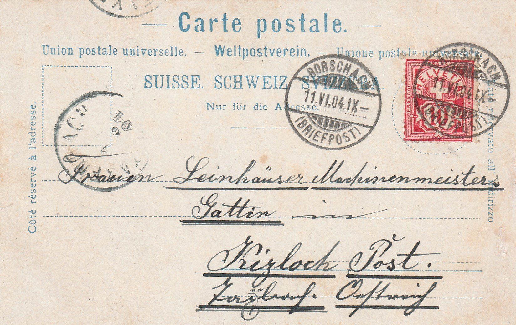 Cartoline postali: Rorschach Hafen mit Dampfschiff – Usato da Rorschacherberg venduto da fratovi2 1