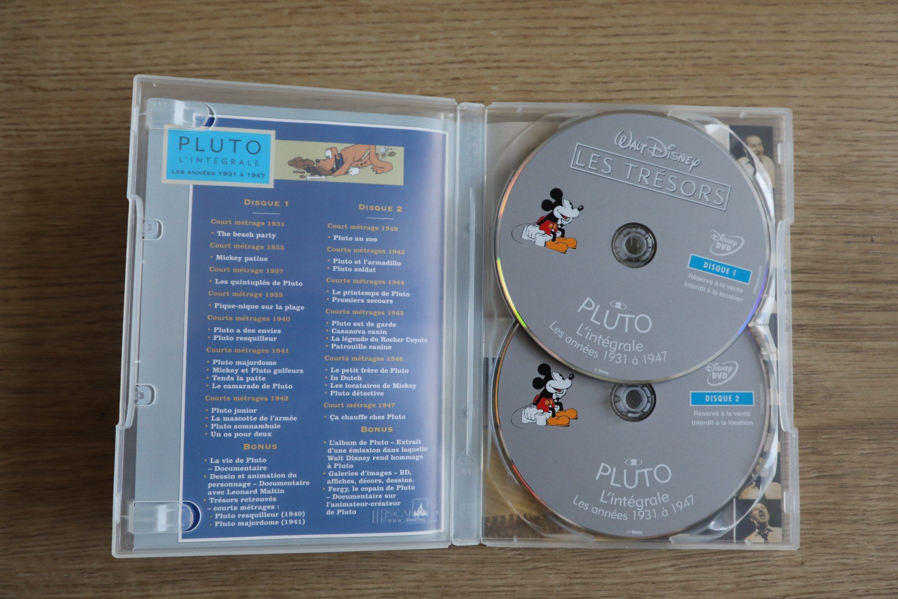 Tutti i DVDs: DVDs PLUTO L'intégrale   Français Anglais – Usato da Porrentruy venduto da tupatup 1