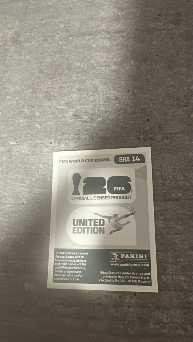 Panini Album: BRA 14 , FIFA WORLD CUP 2026 PANINI – Nuovo (secondo la descrizione) da Frauenfeld venduto da 1PegPeg1 1