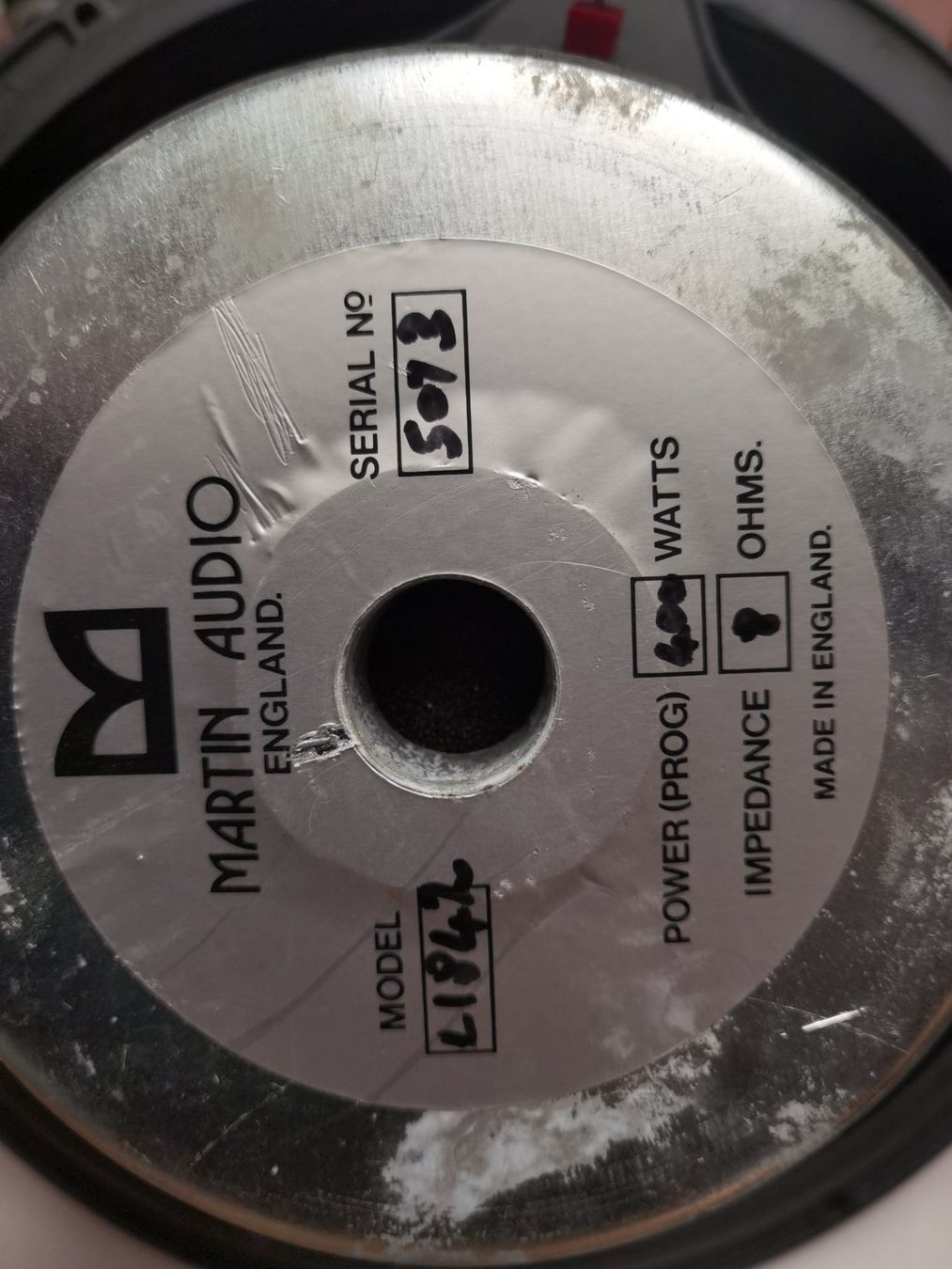 M-Audio Casse acustiche: Martin Audi 18" Treiber – Usato da Aesch LU venduto da Cubic 2
