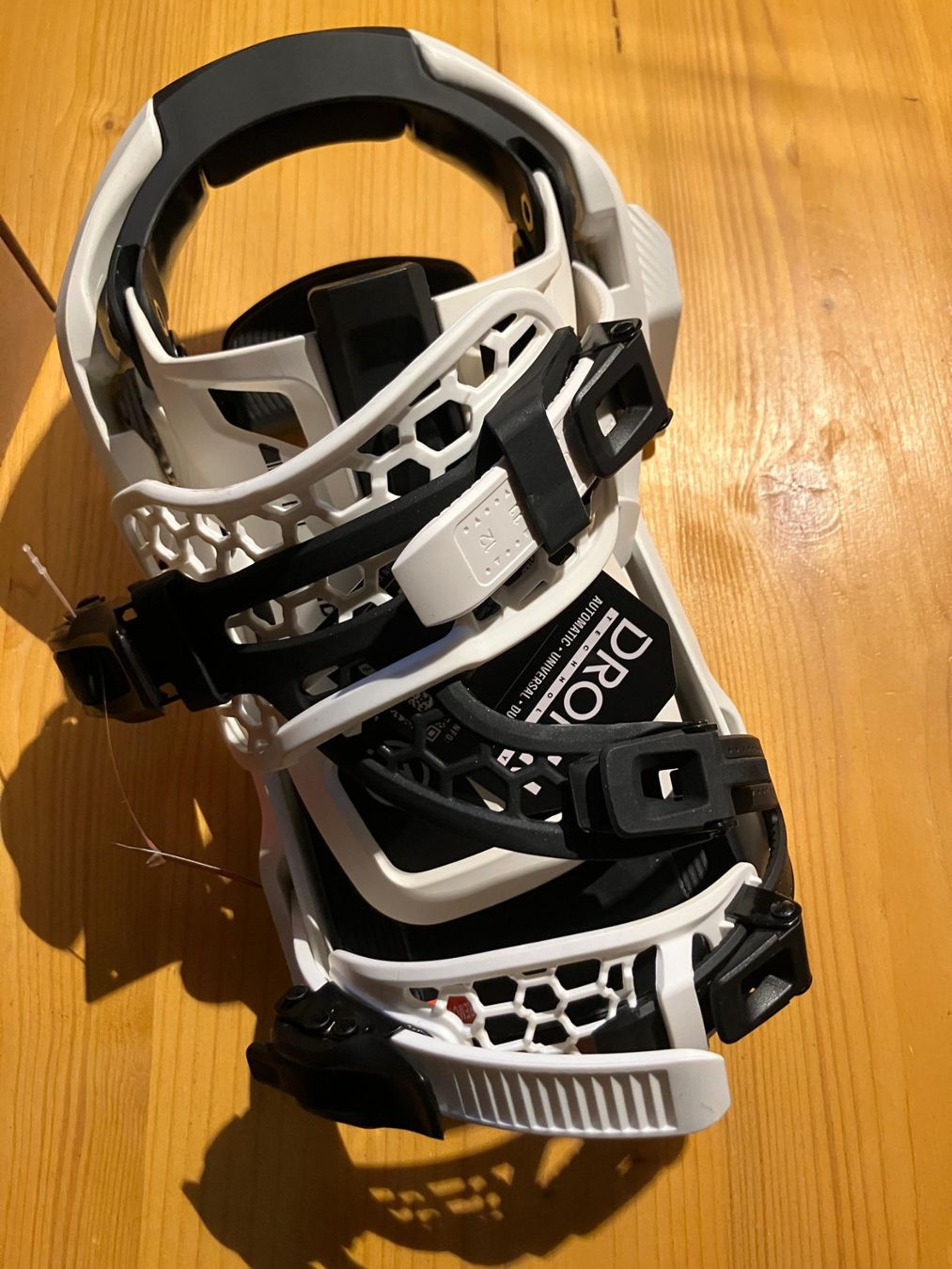 Nidecker Fixations: Supermatic Bindings Nidecker M white – Neuf avec emballage d'origine à Ittigen par sar_22wv