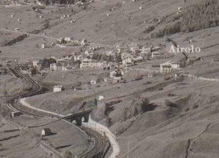 Ansichtskarten: Airolo  Panorama   -   alte Ansichtskarte von 1930 – Gebraucht aus Vitznau von Ropaku 1