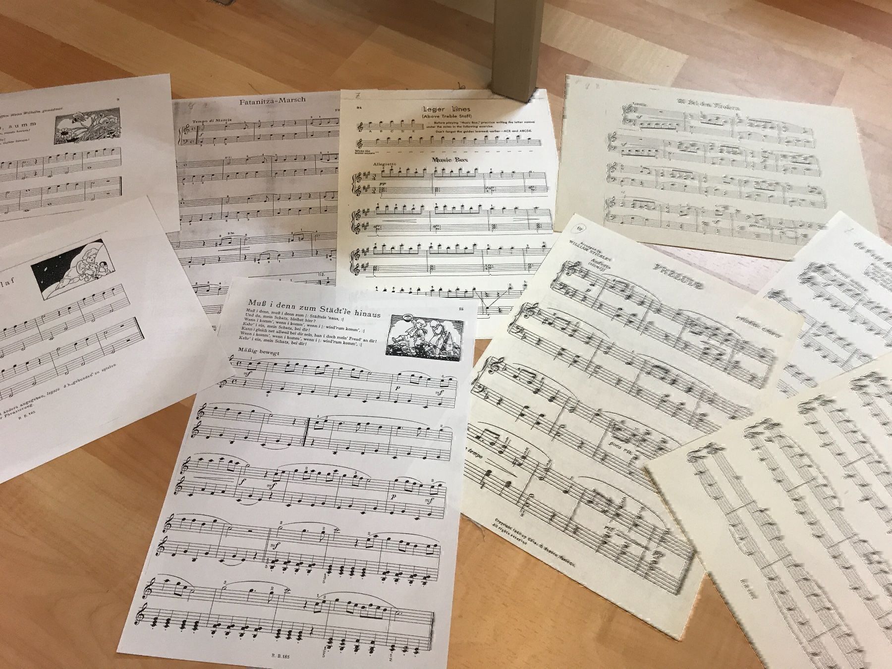 Strumenti musicali: Musiknoten Klaviernoten – Nuovo (secondo la descrizione) da Oberweningen venduto da Jogi2