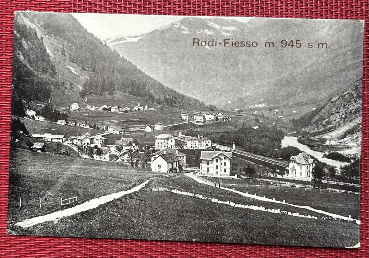 Cartoline postali: AK Rodi Fiesso 1910 – Usato da Horw venduto da Tellbub