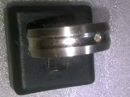 ring edelsthal,,,mit echt kristall,,silber farbe