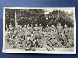 Alte Vintage-Fotografie, AK Soldaten, Militär, Foto