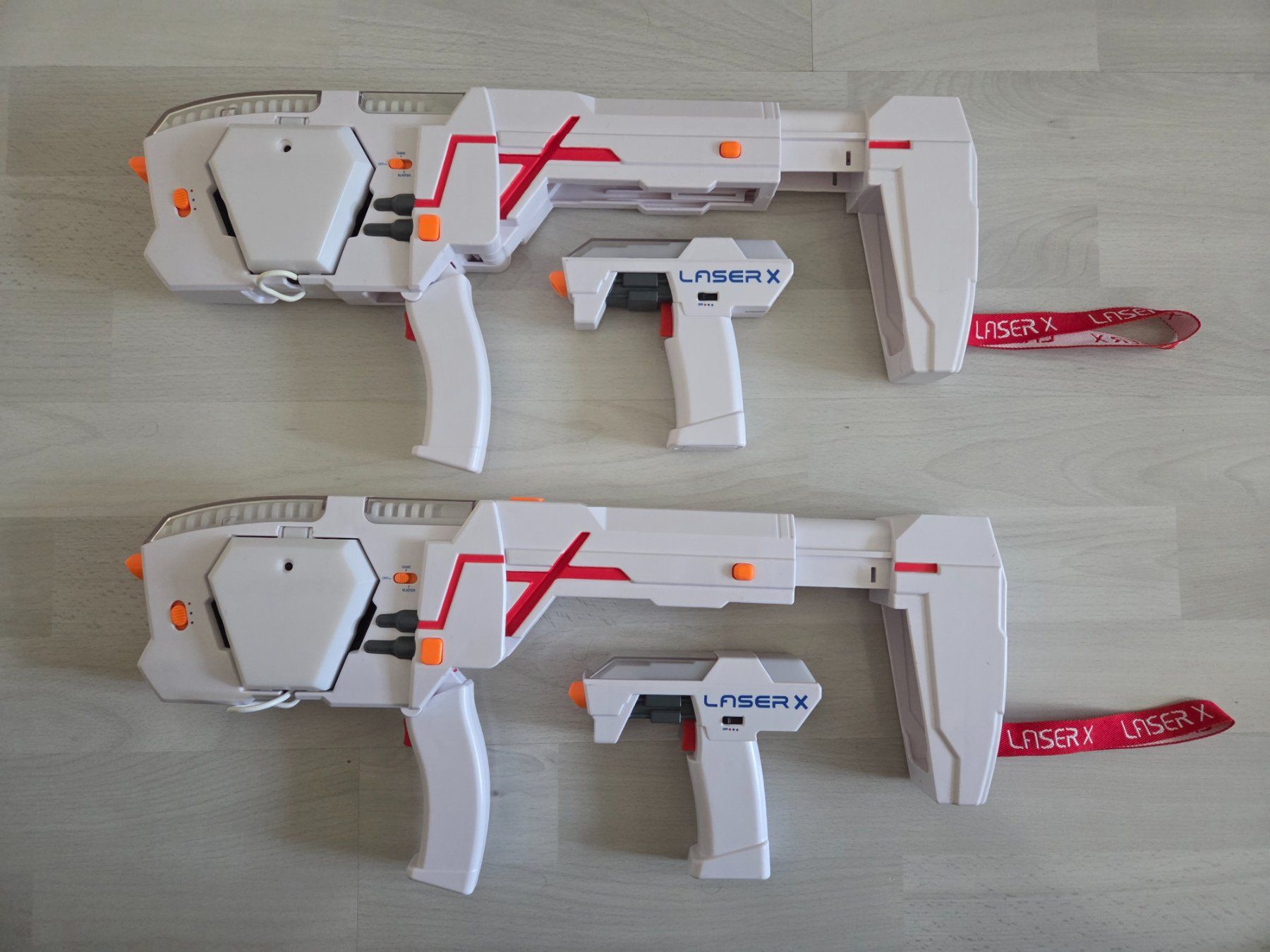 Giocattoli: Laser X Pistolen Set – Usato da Rumlikon venduto da pas_2pcz